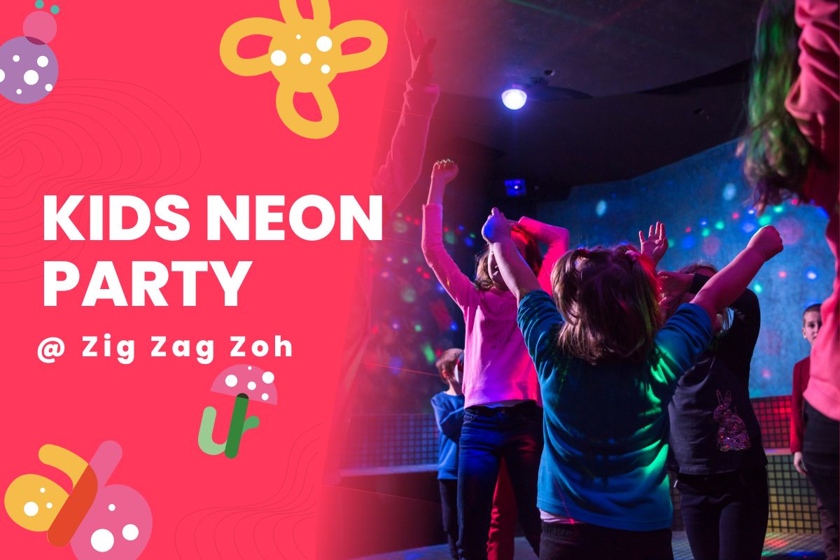 Kids Neon Party @ Zig Zag Zoh - Gurugram